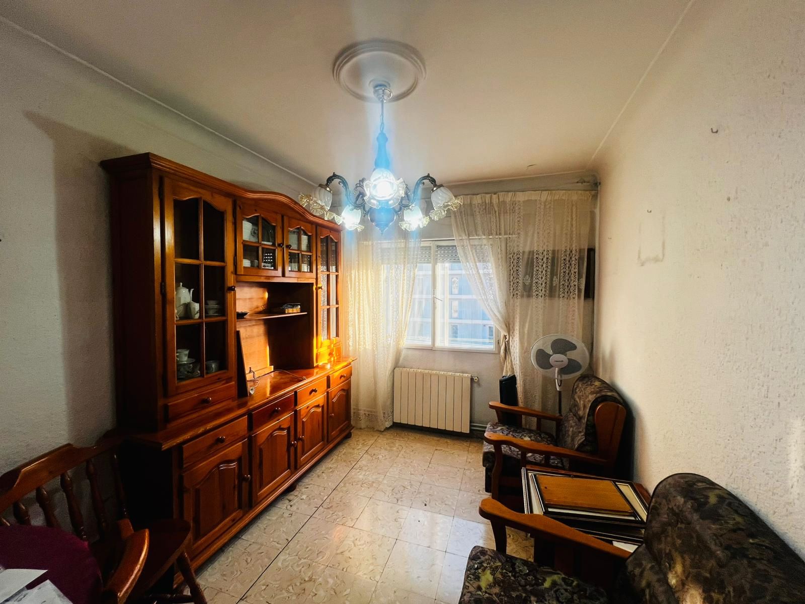 Bedroom of Flat for sale in  Zaragoza Capital  with Heating, Terrace and Furnished