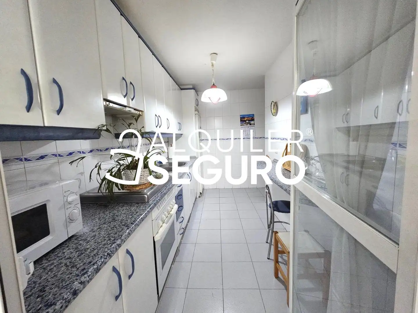 Cocina de Piso de alquiler en Getafe con Calefacción, Trastero y Amueblado