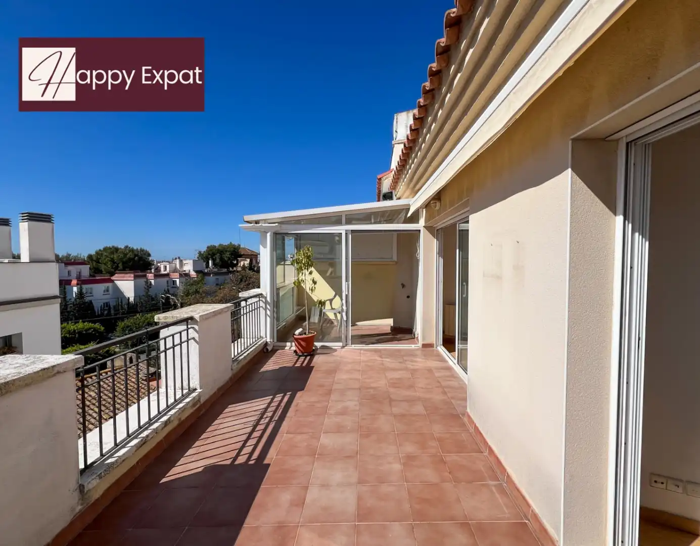 Terrasse von Wohnung zum Verkauf in Sitges mit Klimaanlage, Heizung und Terrasse