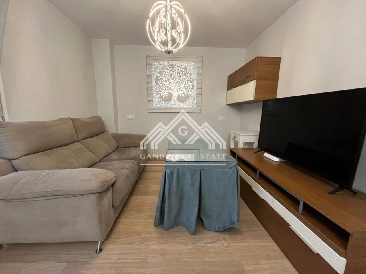 Living room of Flat to rent in Dos Hermanas  with Air Conditioner, Storage room and Furnished