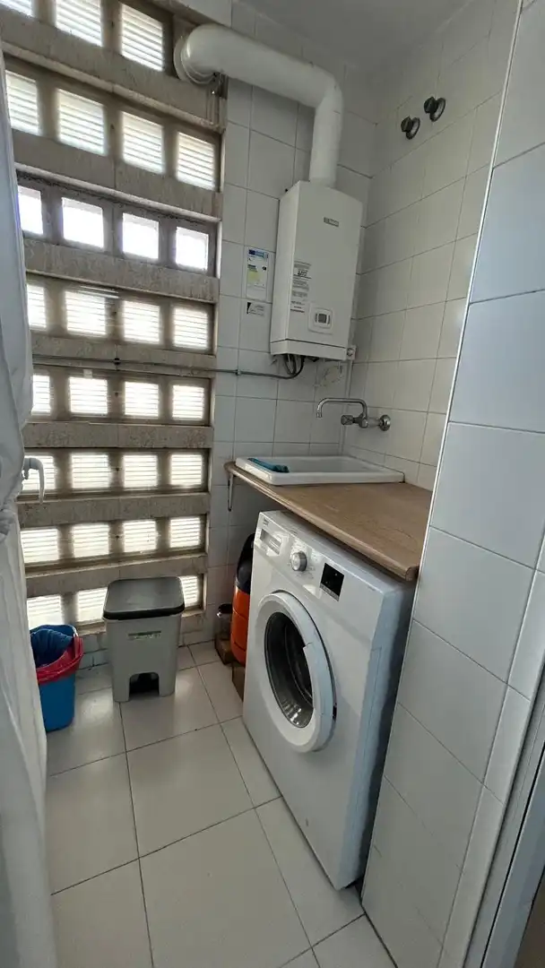 Kitchen of Flat for rent in Algeciras  with Air Conditioner, Furnished and Pets allowed