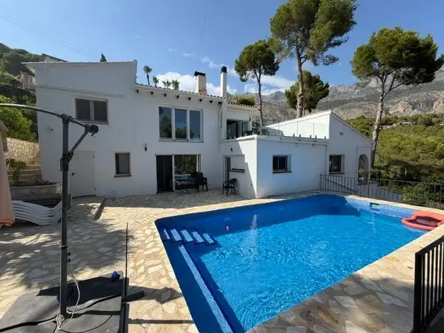 Exterior view of Houses for rent in Altea  with Air Conditioner, Heating and Private garden