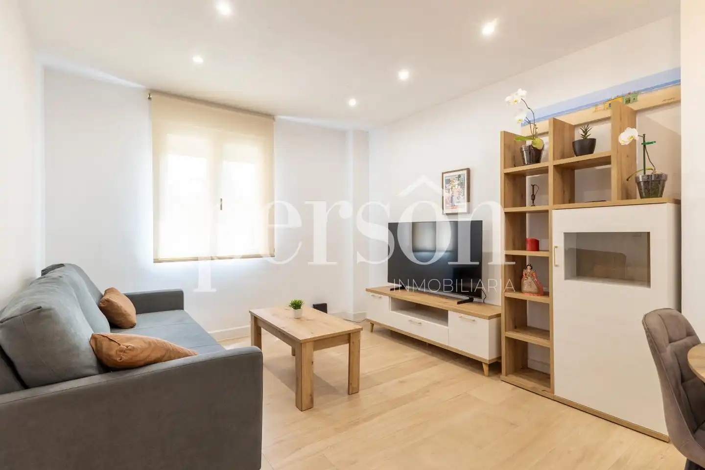 Wohnzimmer von Wohnung zur Miete in Valencia mit Klimaanlage und Möbliert