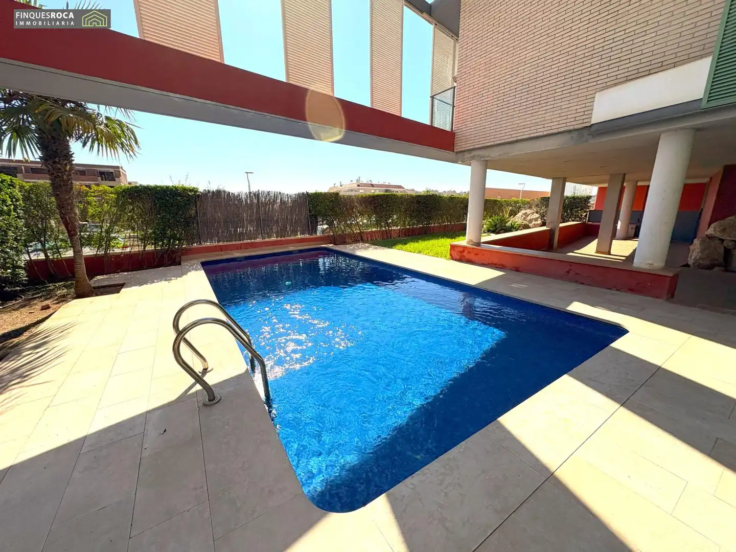 Swimming pool of Flat for sale in La Ràpita  with Air Conditioner, Parquet flooring and Terrace