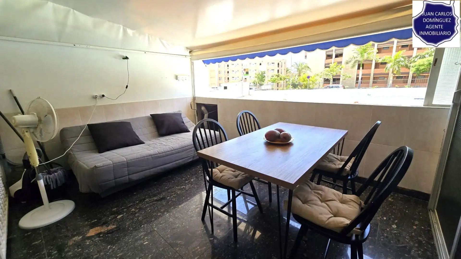 Terrassa de Apartament de lloguer en San Bartolomé de Tirajana amb Aire condicionat, Terrassa i Moblat