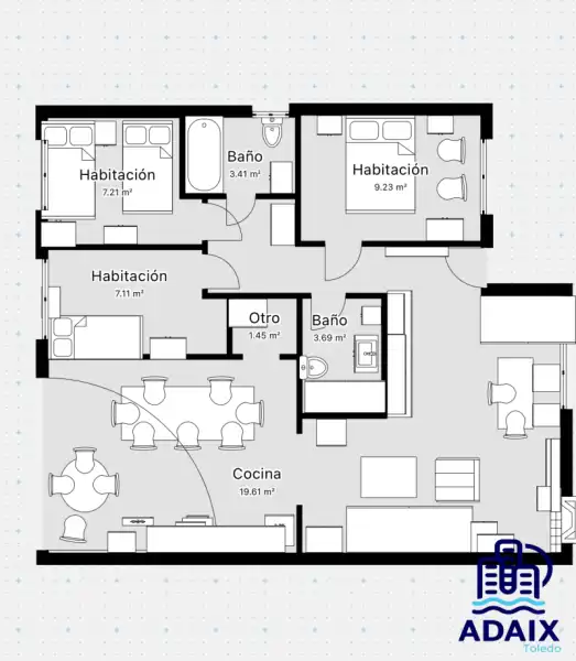 Casa o chalet en venta en Noez con Aire acondicionado y Terraza