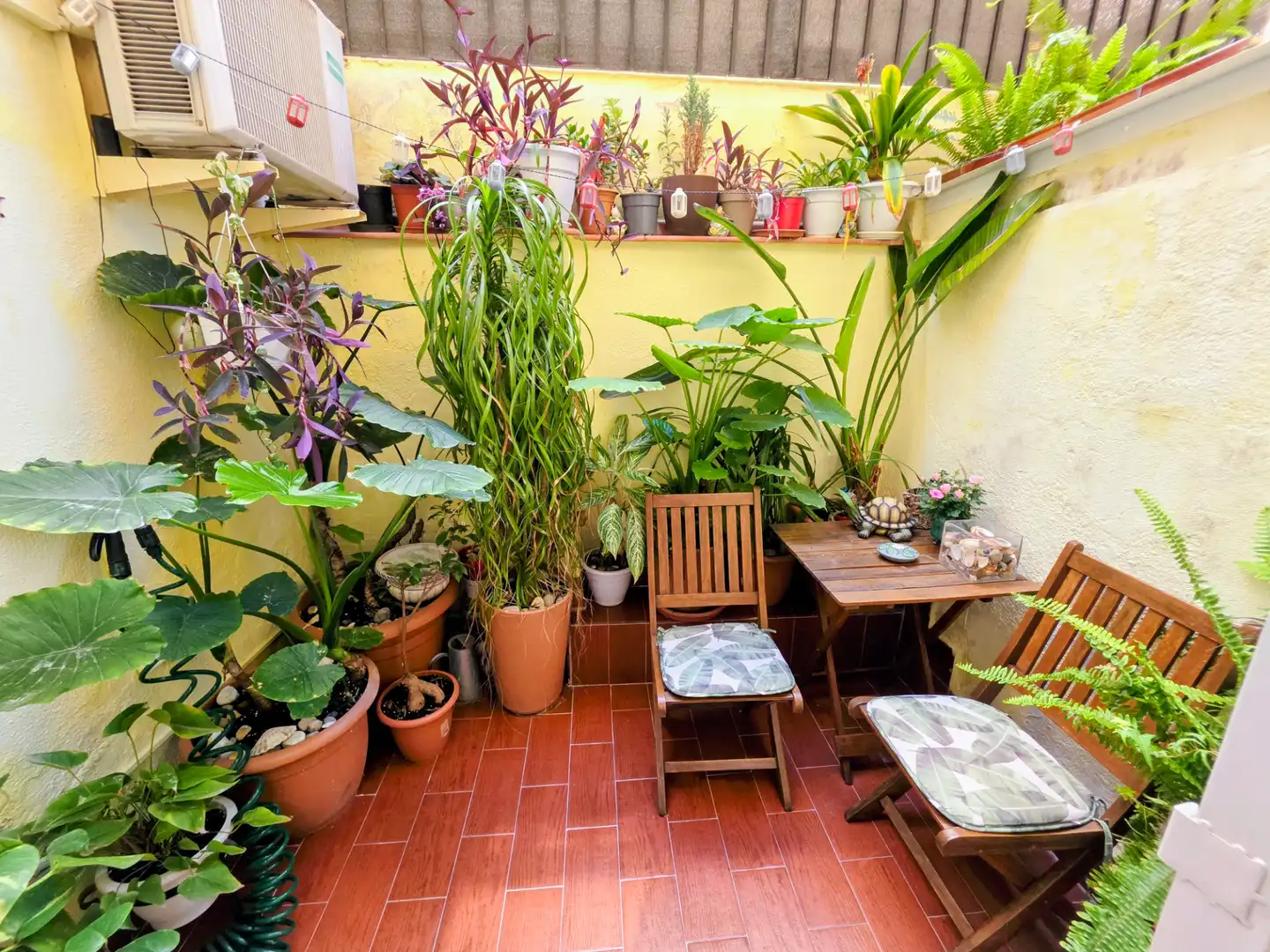 Terrasse von Erdgeschoss zum Verkauf in Barcelona mit Heizung, Terrasse und Möbliert
