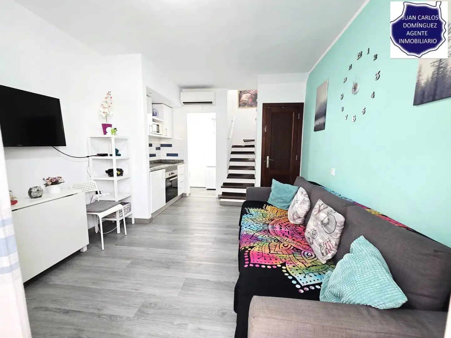 Living room of Houses for rent in San Bartolomé de Tirajana  with Air Conditioner, Terrace and Furnished