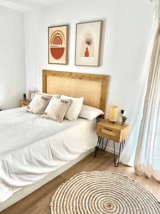 Dormitori de Casa adosada en venda en Benalmádena amb Jardí privat, Moblat i Piscina comunitària