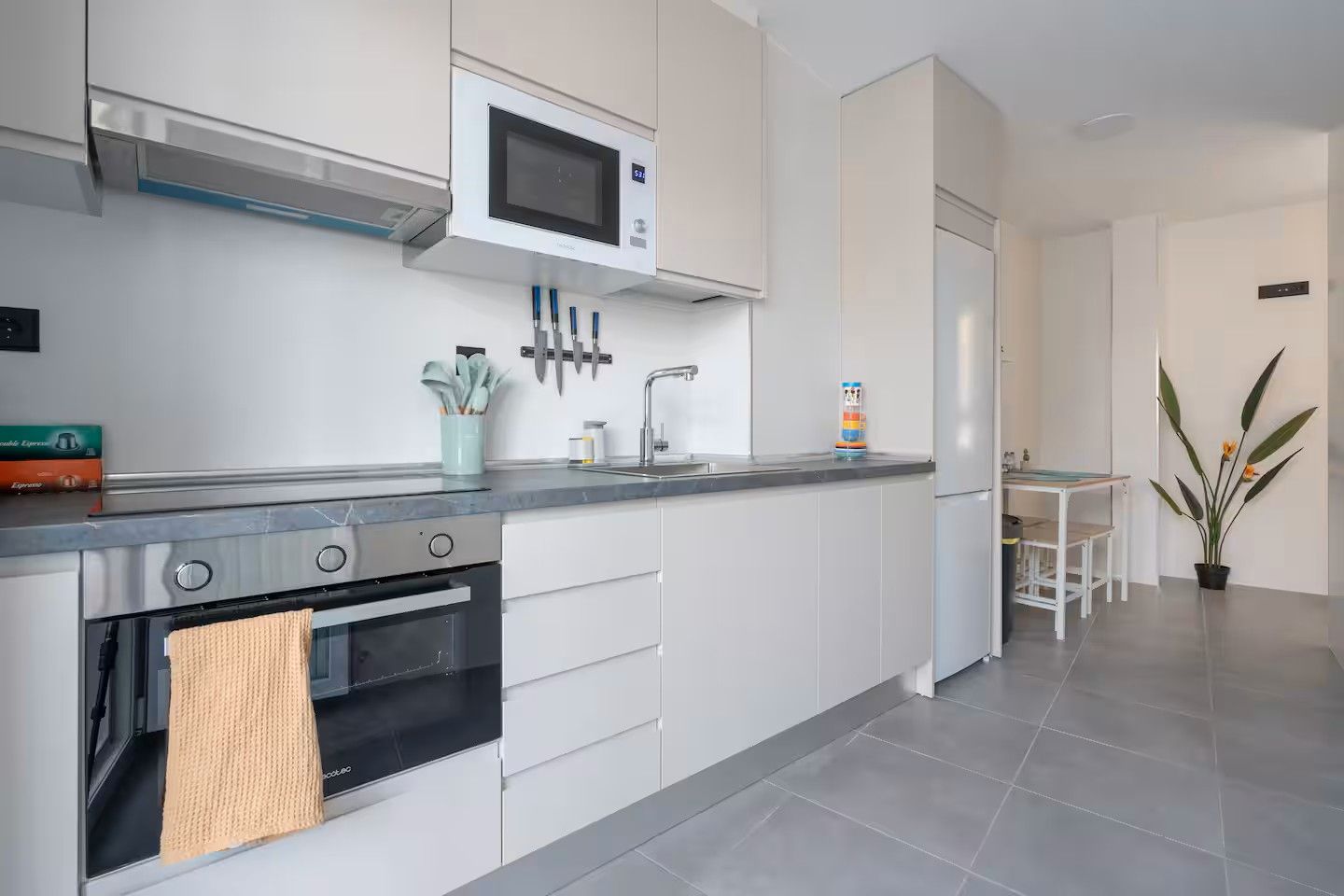 Kitchen of Flat to rent in  Albacete Capital  with Air Conditioner, Heating and Furnished