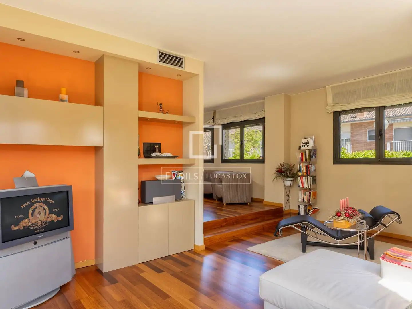 Living room of Houses for sale in Sarrià de Ter  with Air Conditioner, Heating and Private garden