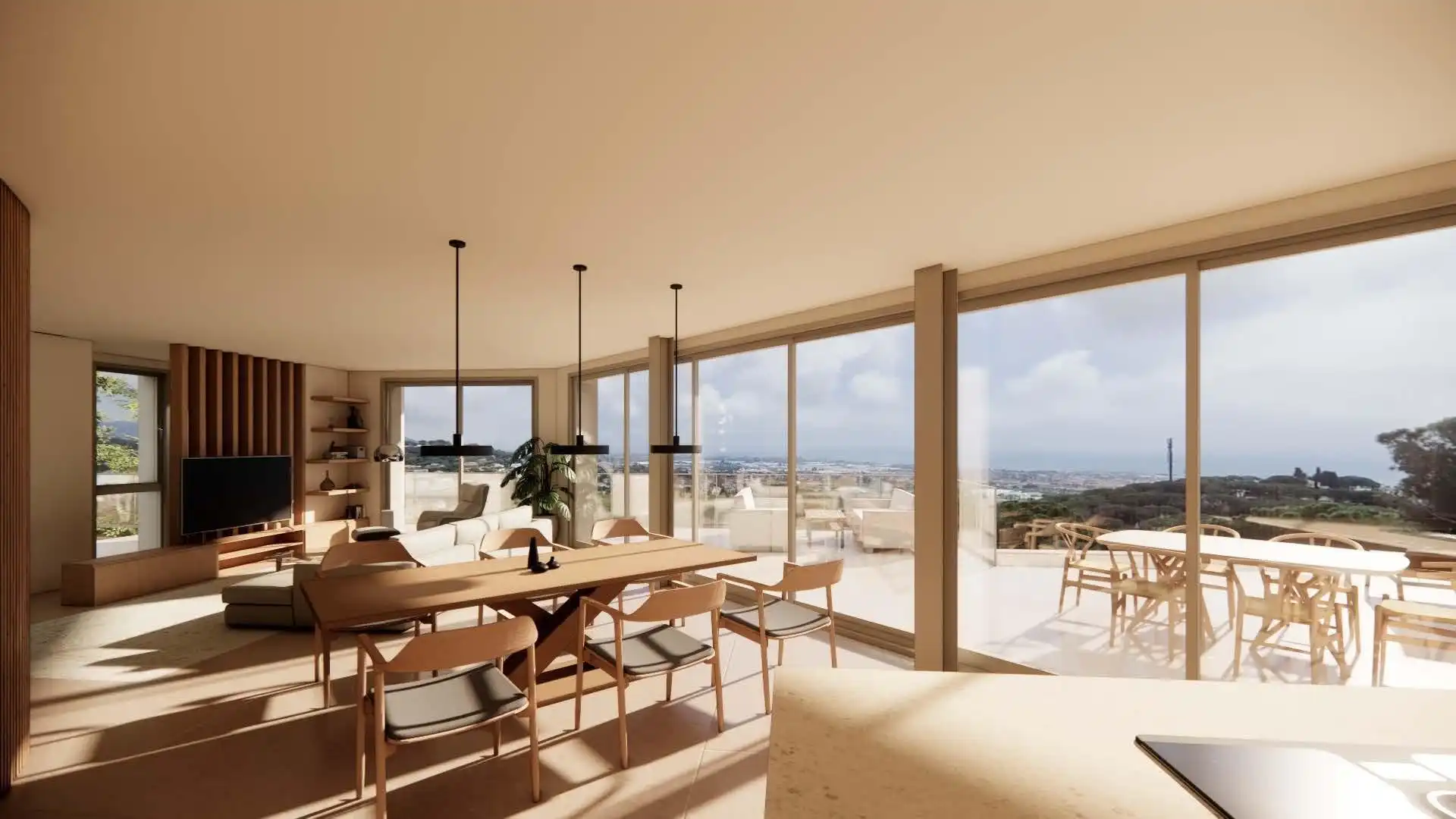 Dining room of Houses for sale in Vilassar de Mar  with Air Conditioner, Heating and Private garden
