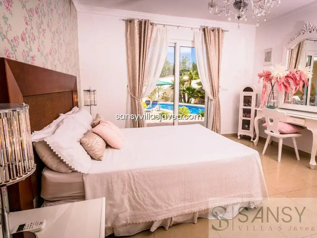 Bedroom of Houses for sale in Jávea / Xàbia  with Air Conditioner and Storage room