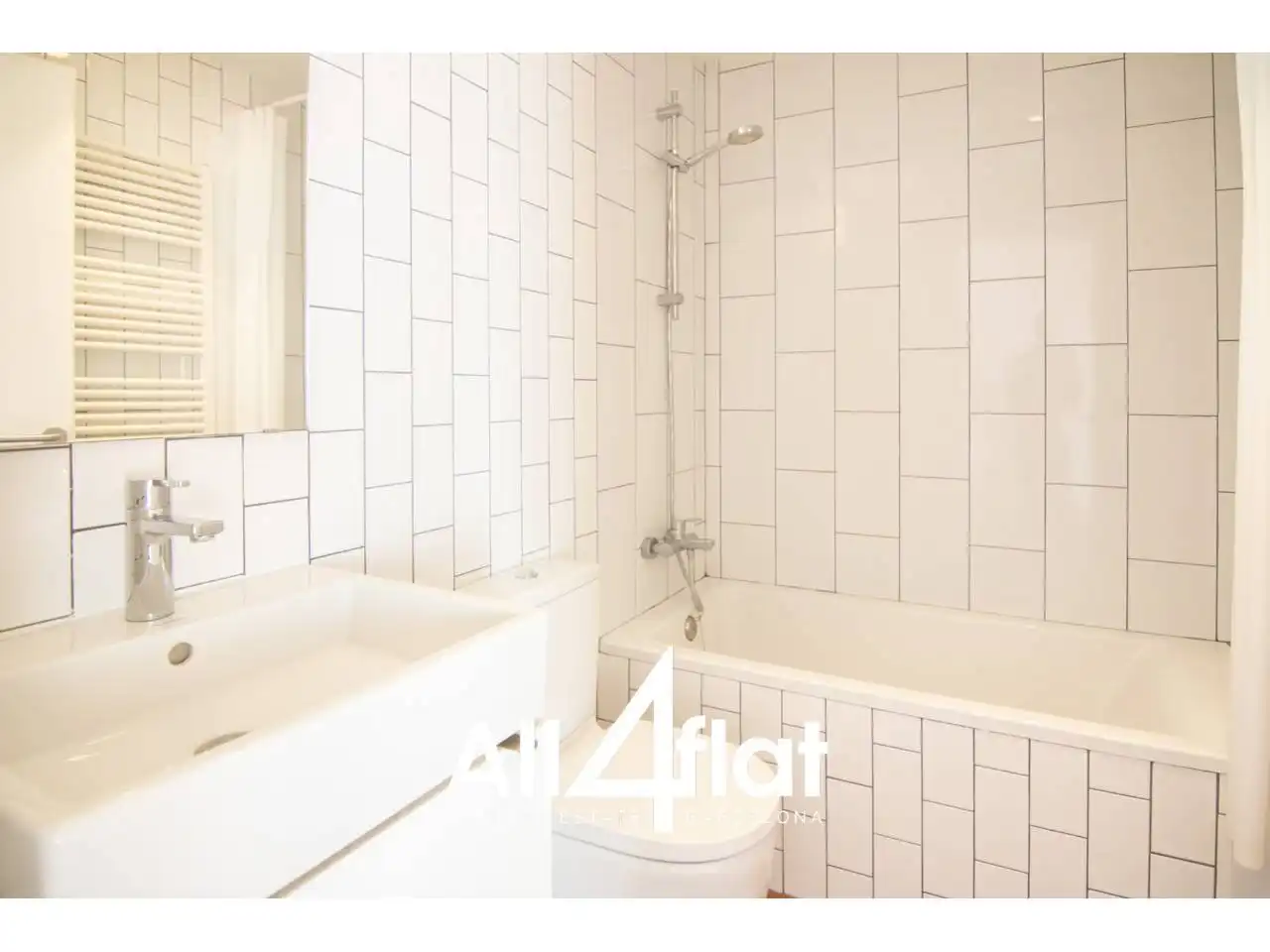 Bathroom of Flat for rent in Sant Pere de Ribes  with Air Conditioner and Terrace