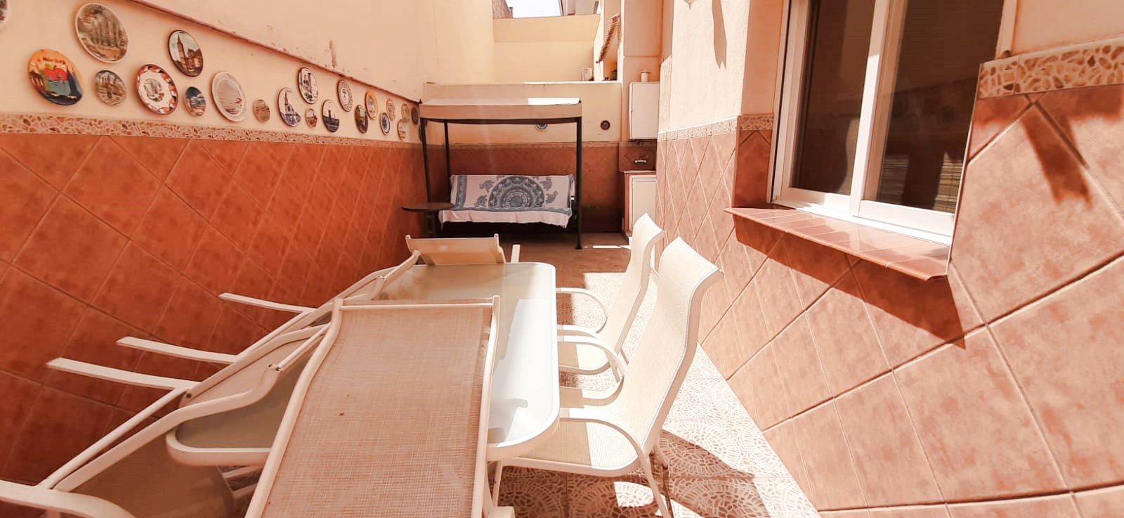 Terrassa de Casa adosada de lloguer en Málaga Capital amb Aire condicionat, Calefacció i Terrassa