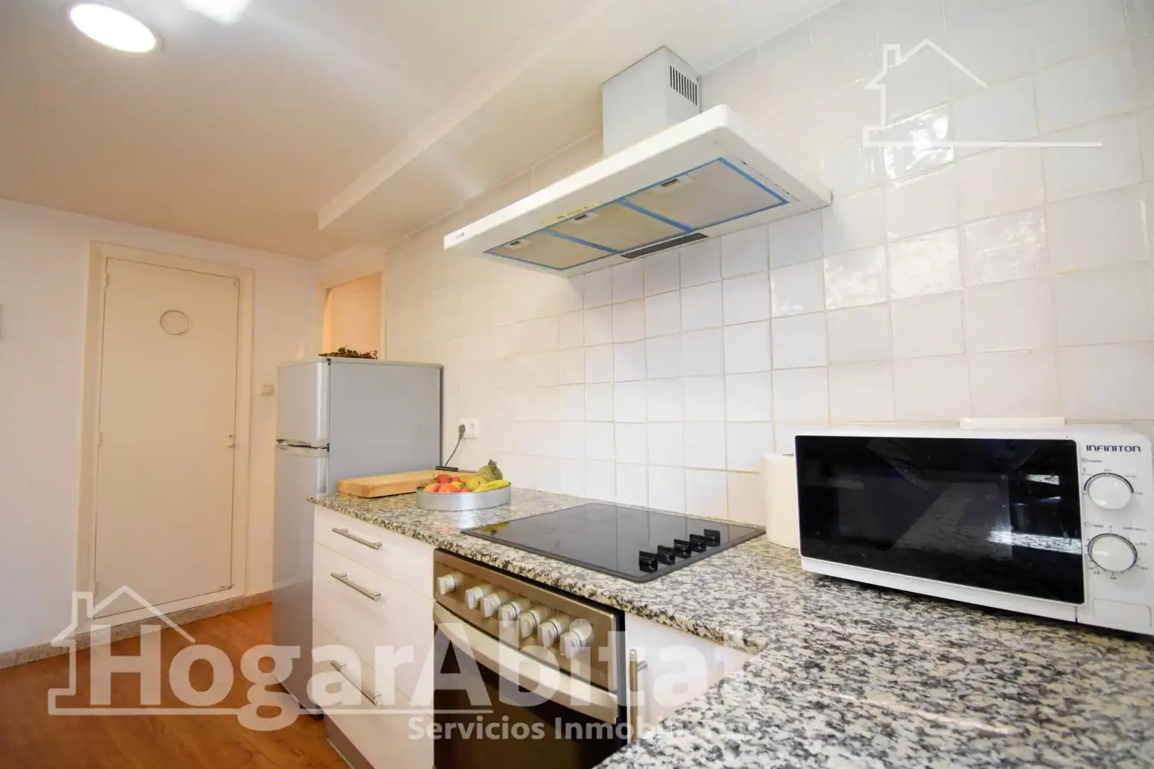 Küche von Wohnung zum Verkauf in Oliva mit Klimaanlage, Heizung und Parkett