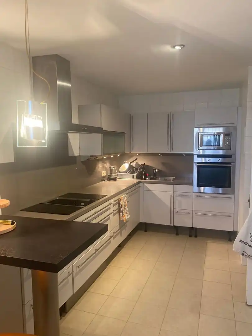 Kitchen of Attic for rent in Marbella  with Air Conditioner, Terrace and Swimming Pool