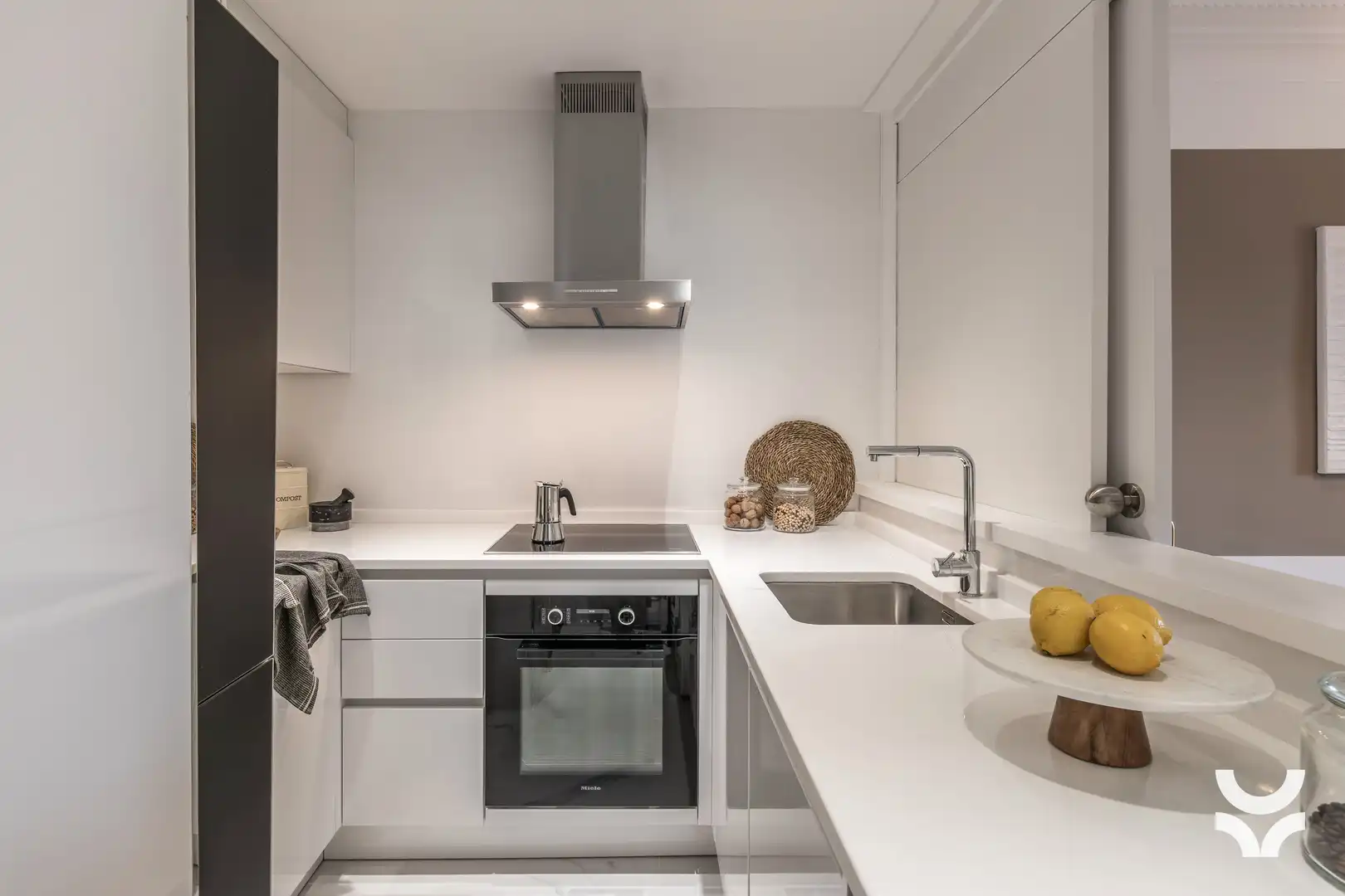 Kitchen of Apartments for rent in Madrid  with Air Conditioner, Heating and Furnished