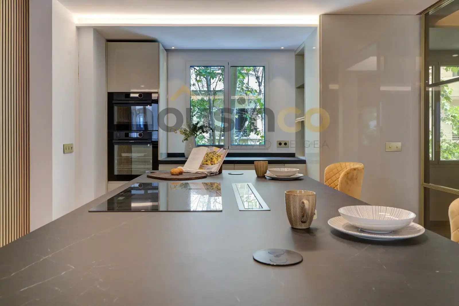 Kitchen of Flat for sale in Madrid  with Air Conditioner, Heating and Terrace