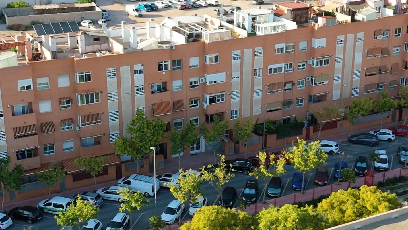 Exterior view of Flat for sale in San Vicente del Raspeig / Sant Vicent del Raspeig  with Air Conditioner, Heating and Private garden
