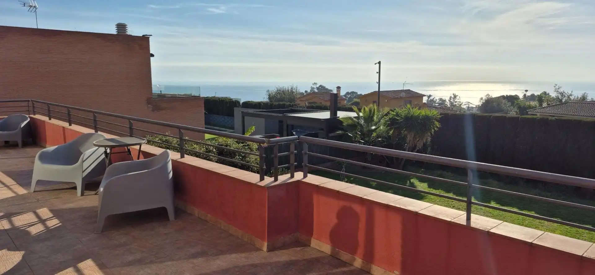 Terraza de Casa o chalet en venta en Sant Vicenç de Montalt con Aire acondicionado, Jardín privado y Terraza