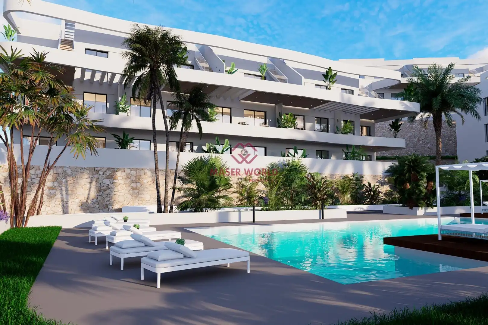 Apartament amb piscina en venda a Balcón de Finestrat - Terra Marina
