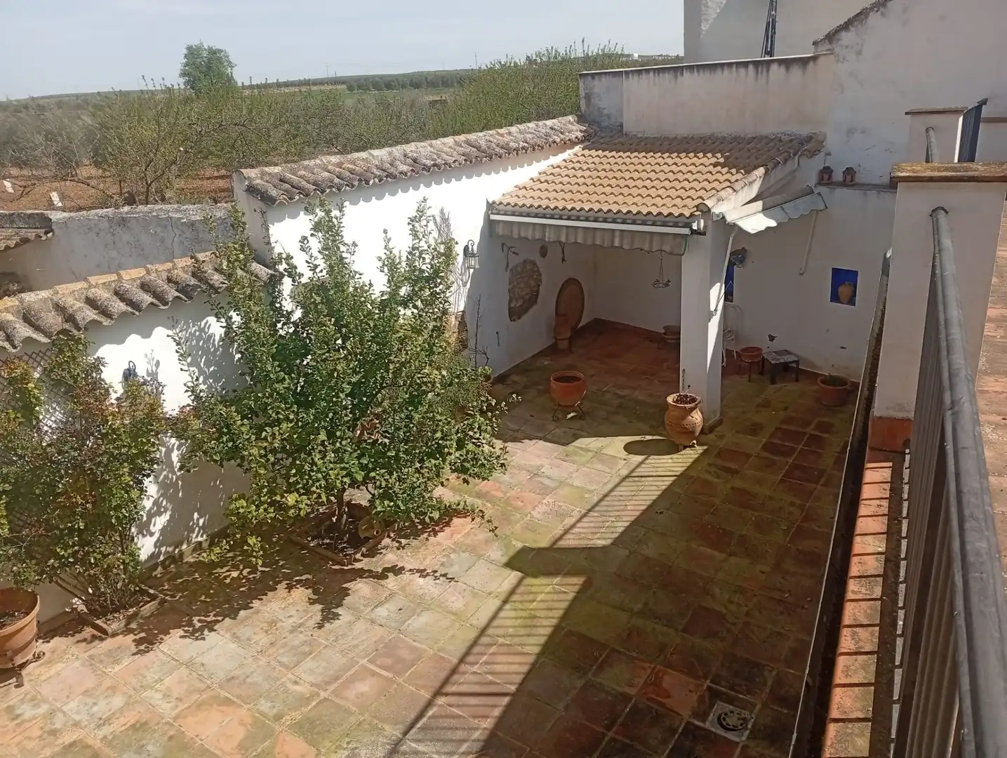Terraza de Finca rústica en venta en Mollina con Aire acondicionado, Calefacción y Jardín privado