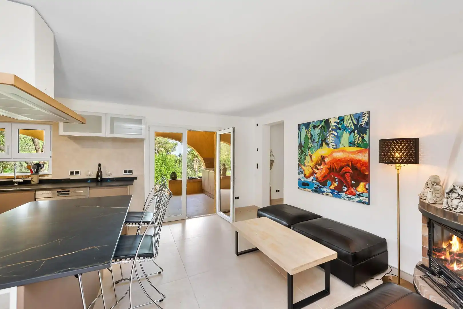 Sala d'estar de Casa o xalet en venda en Artà amb Aire condicionat, Calefacció i Jardí privat