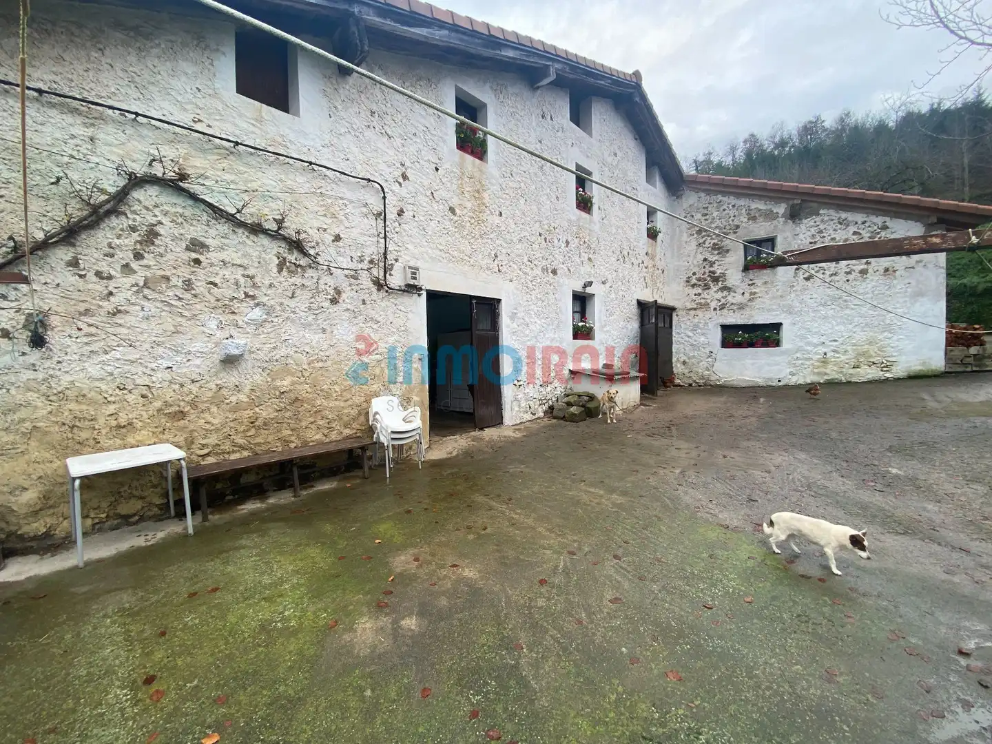 Vista exterior de Casa o chalet en venta en Antzuola con Calefacción, Jardín privado y Trastero