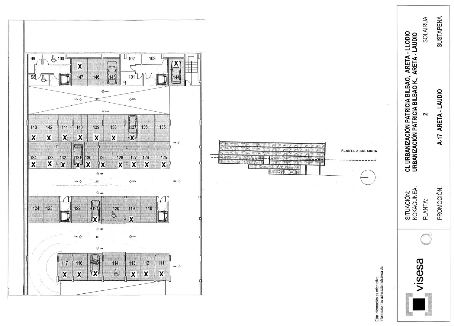 Garage for sale in Laudio / Llodio