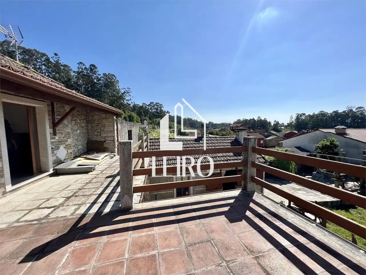 Terraza de Casa o chalet en venta en Vilagarcía de Arousa con Jardín privado, Terraza y Trastero