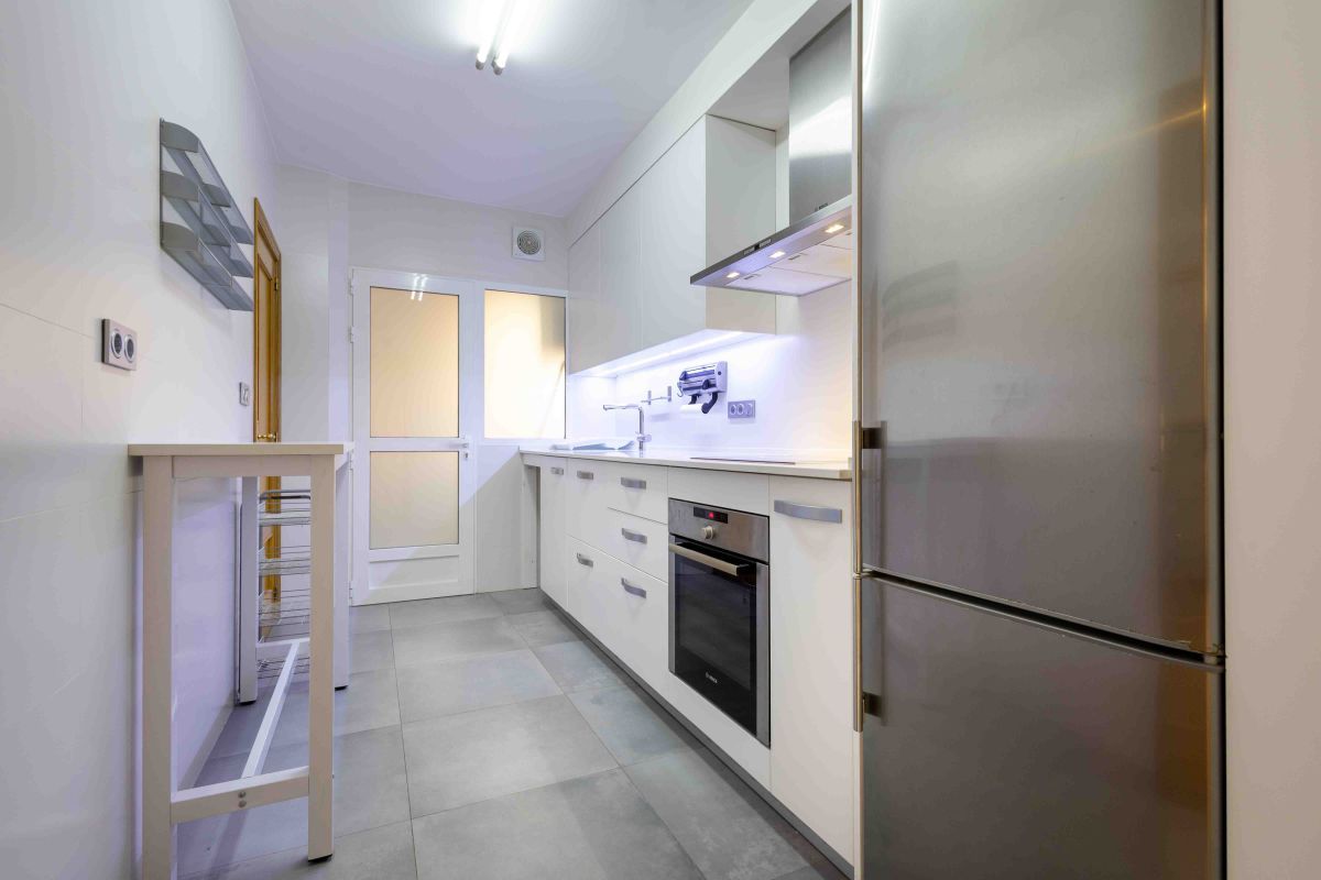 Cocina de Piso de alquiler en  Murcia Capital con Aire acondicionado, Calefacción y Terraza