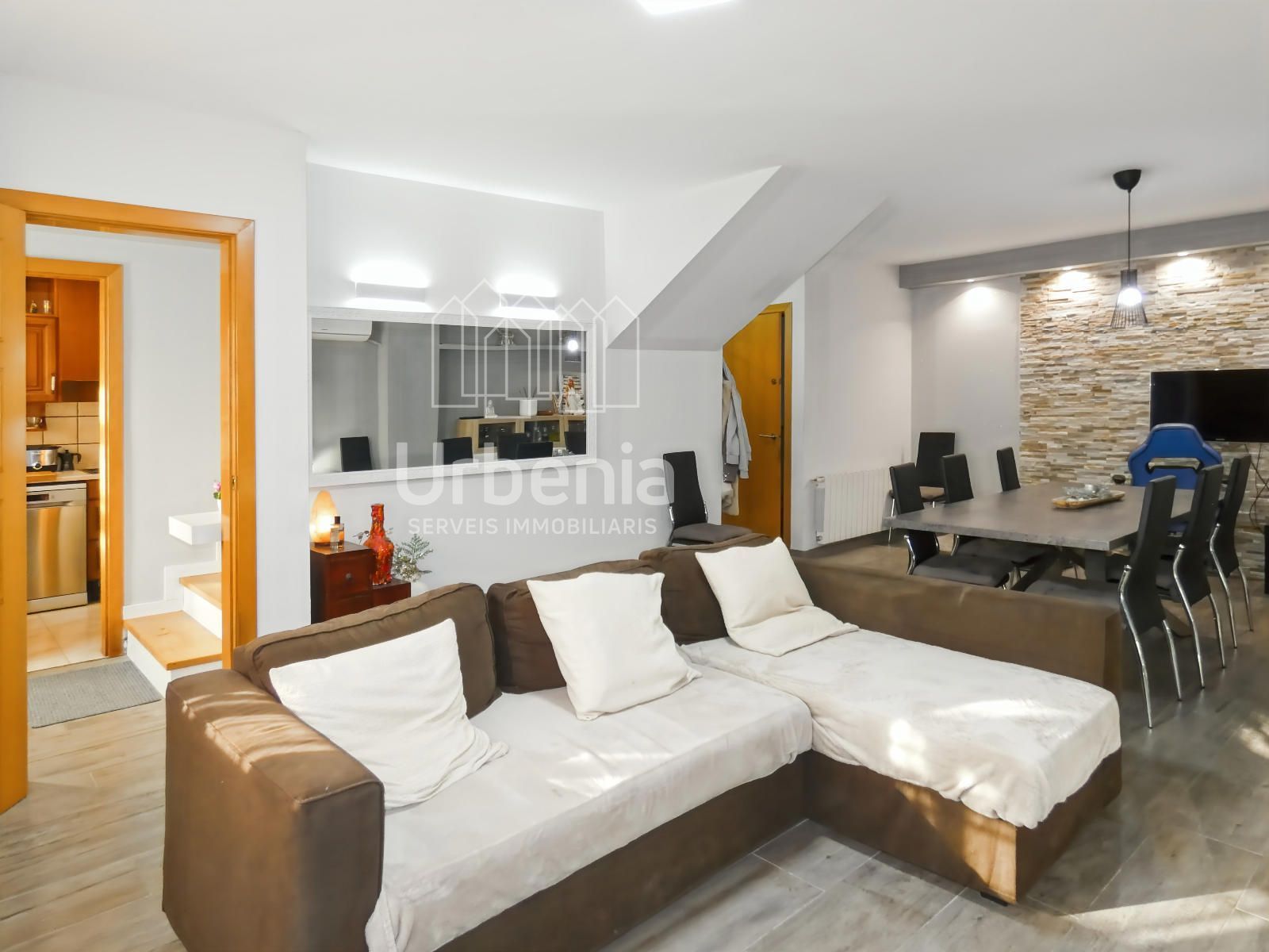 Living room of House or chalet for sale in Mataró  with Air Conditioner, Heating and Terrace