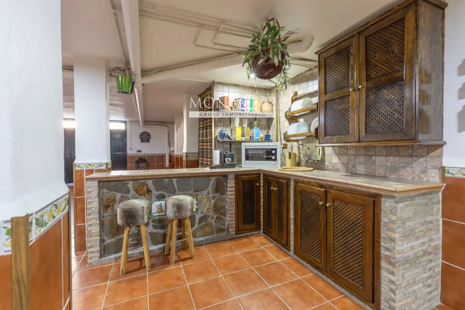 Cocina de Casa adosada en venta en Atarfe