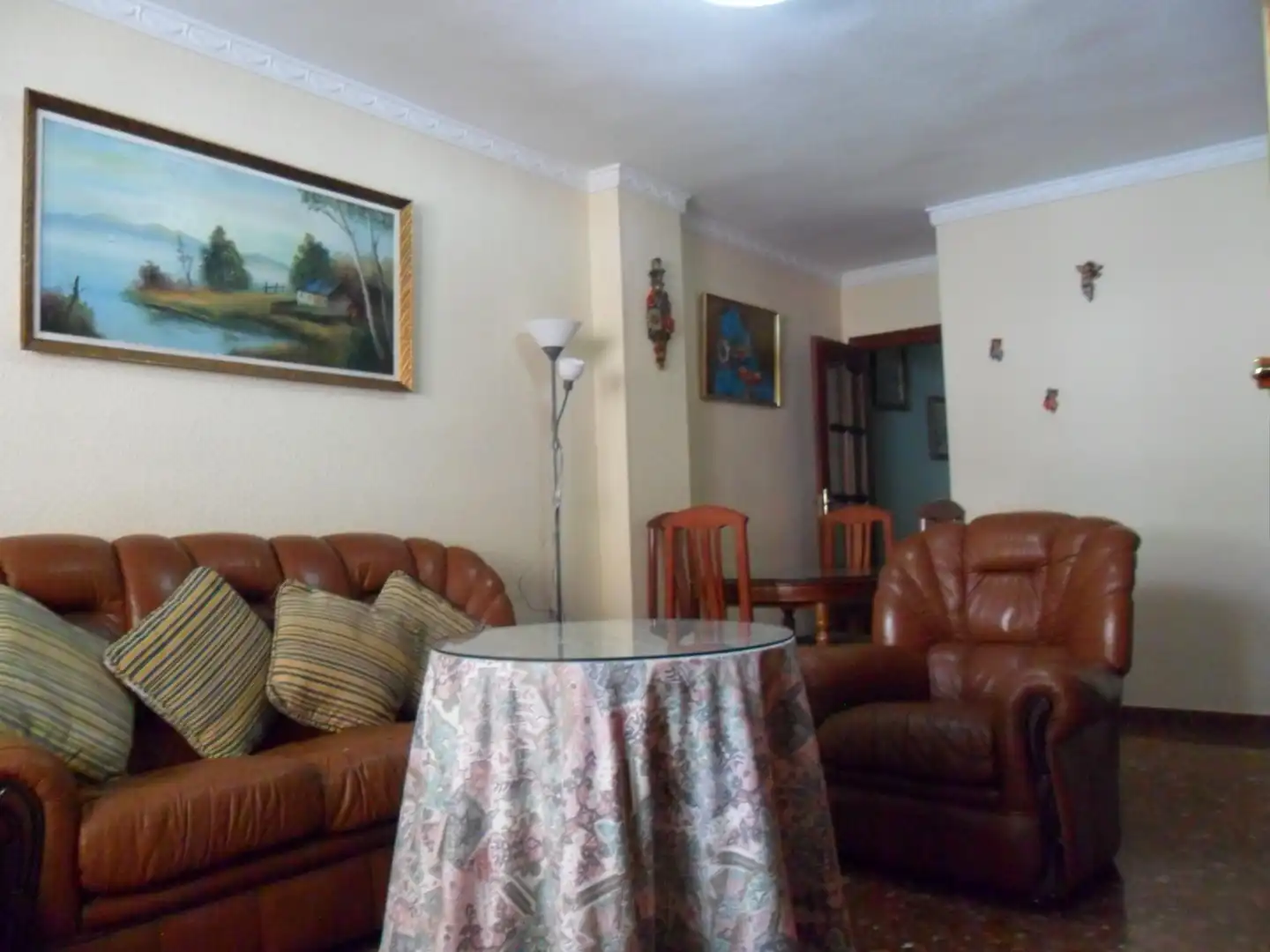 Sala de estar de Piso de alquiler en Granada con Aire acondicionado, Calefacción y Terraza