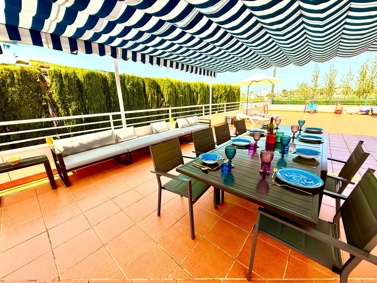 Terrace of Apartment for sale in Oliva  with Air Conditioner, Heating and Private garden