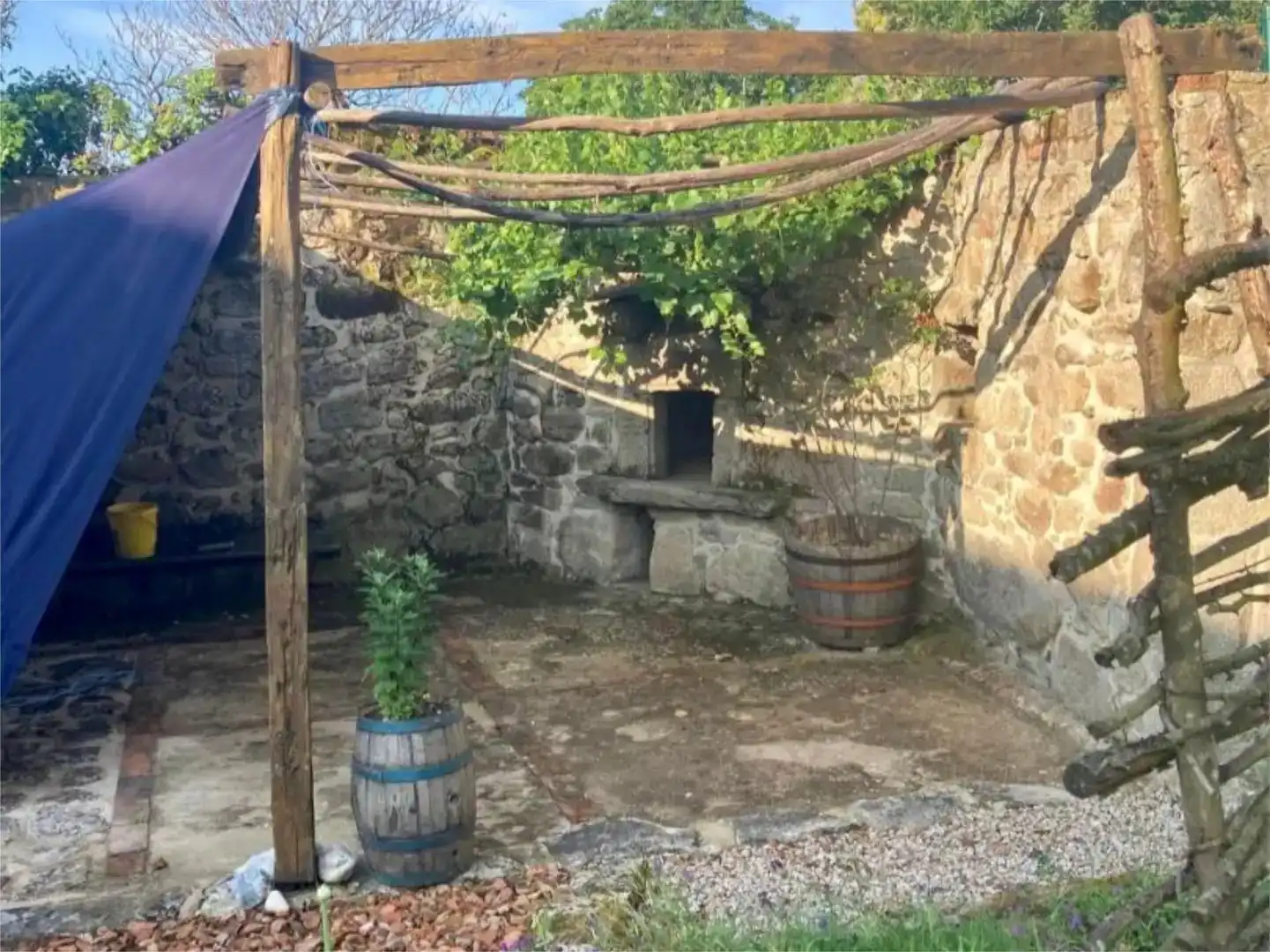 Terrassa de Finca rústica en venda en Pantón