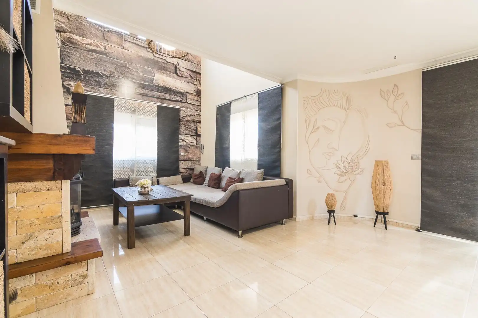 Living room of Houses for sale in Elche / Elx  with Air Conditioner, Heating and Private garden
