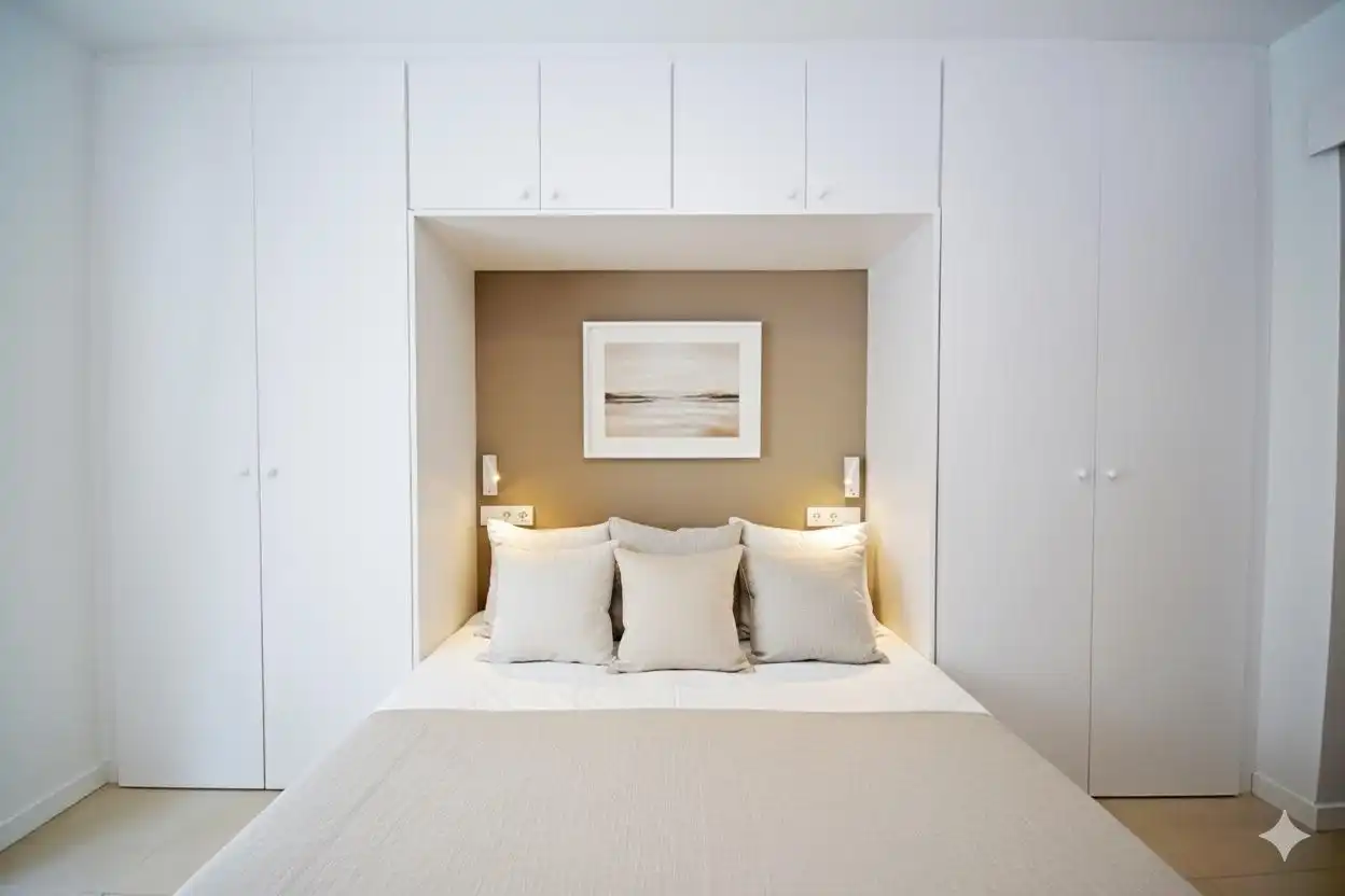 Schlafzimmer von Wohnung zum Verkauf in Sitges mit Klimaanlage, Terrasse und Alarm