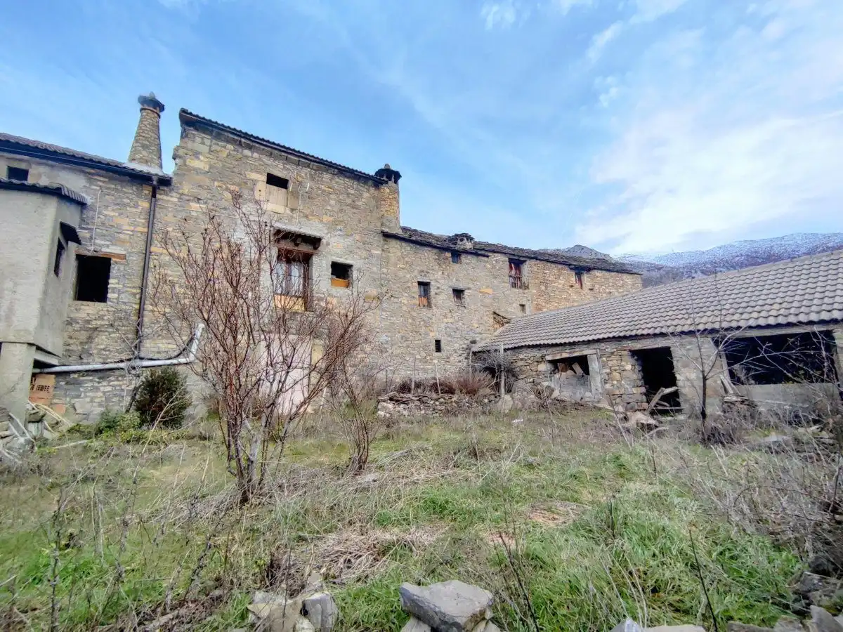 Exterior view of Houses for sale in Puértolas  with Private garden and Terrace