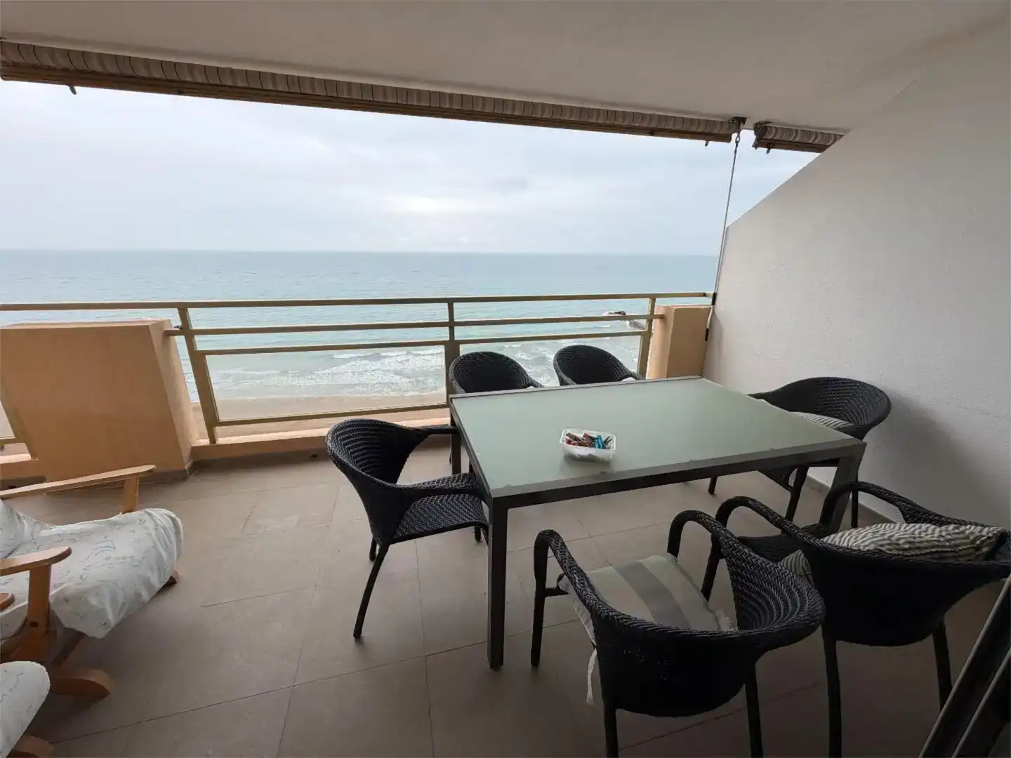 Terrassa de Apartament en venda en El Puig de Santa Maria amb Aire condicionat, Piscina i Balcó