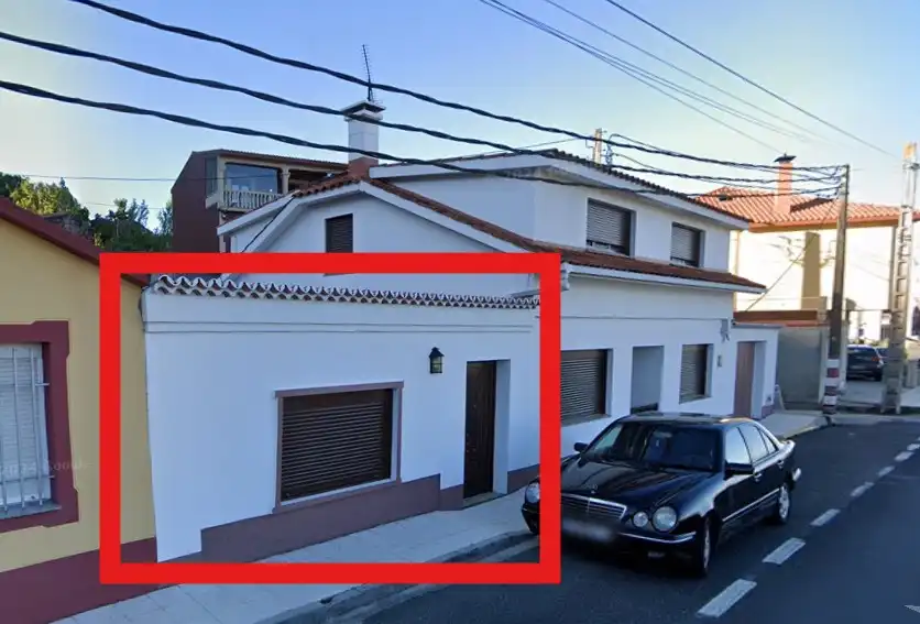 Vista exterior de Casa o chalet en venta en Carnota con Calefacción, Parquet y Amueblado