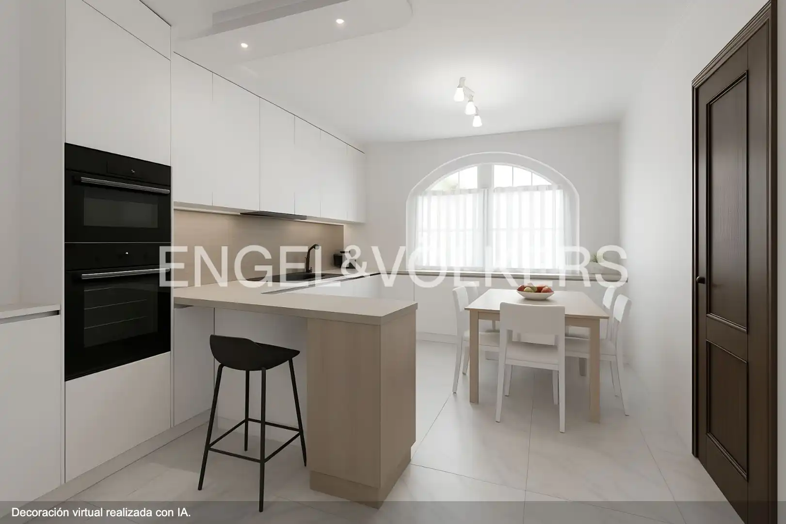 Cocina de Casa o chalet en venta en Santander con Calefacción, Jardín privado y Parquet