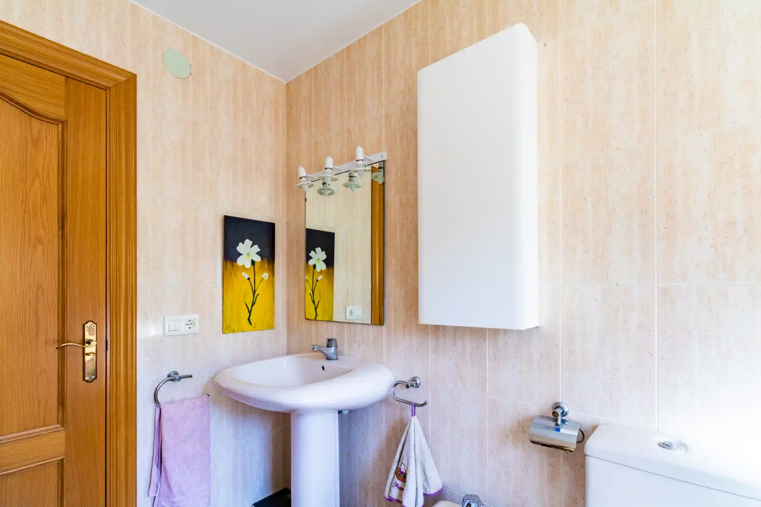 Baño de Casa o chalet en venta en Ayegui / Aiegi con Calefacción, Trastero y Piscina
