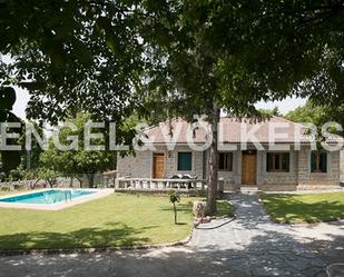 Exterior view of House or chalet for sale in Ortigosa del Monte  with Swimming Pool
