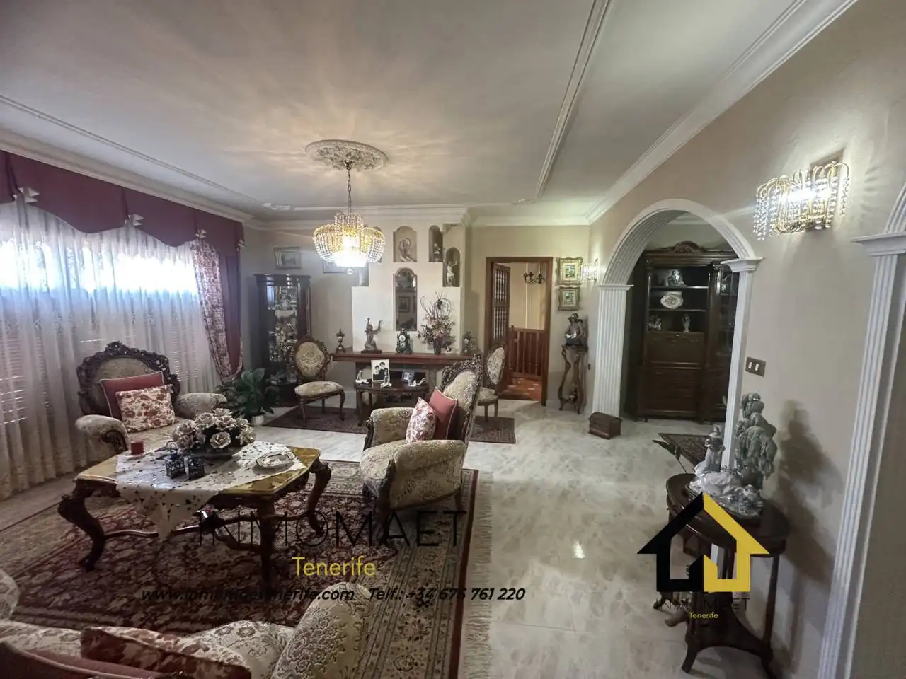 Sala de estar de Casa o chalet en venta en Icod de los Vinos con Aire acondicionado, Calefacción y Jardín privado