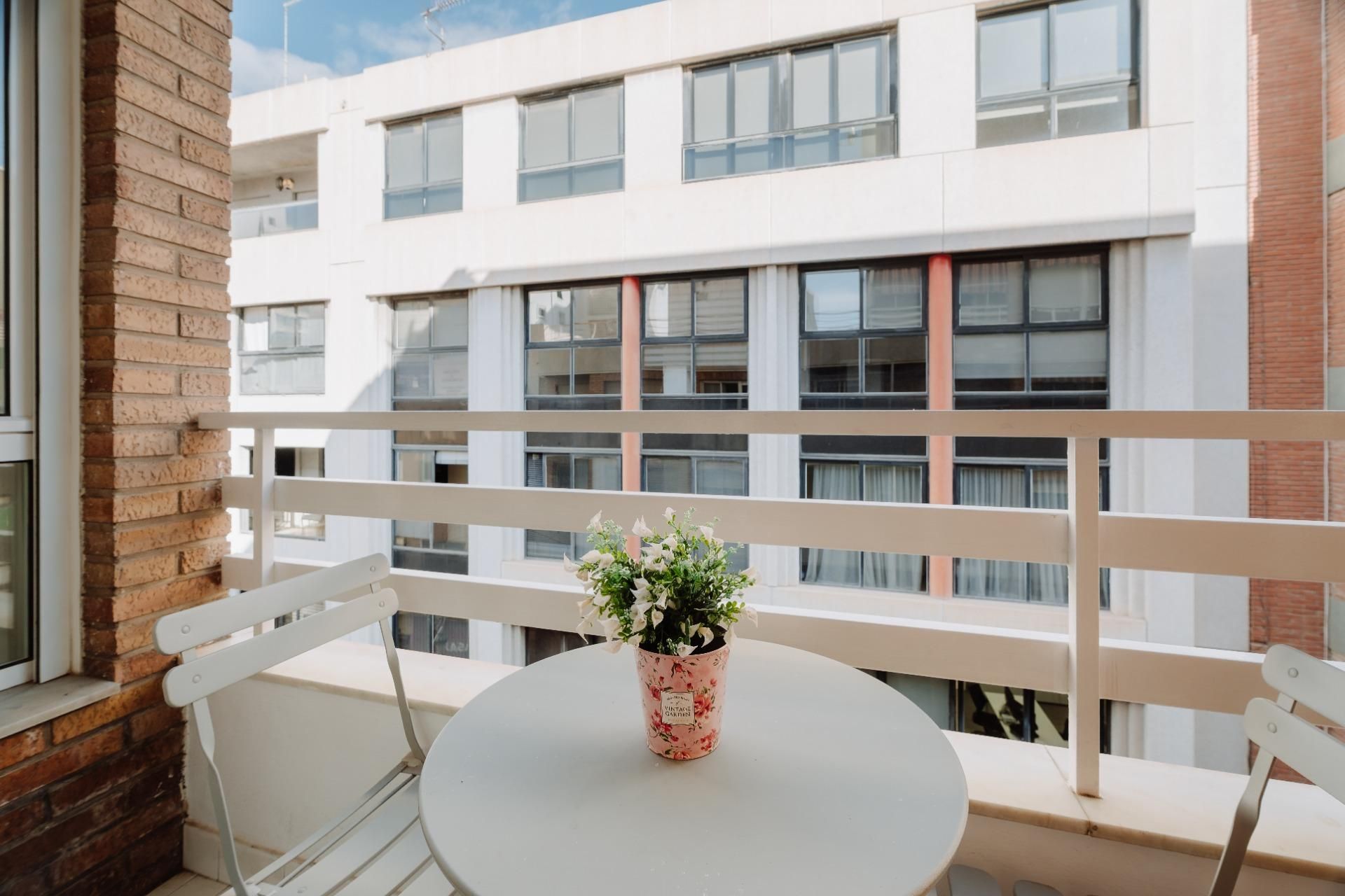 Balcony of Flat for sale in Alicante / Alacant  with Air Conditioner, Heating and Terrace
