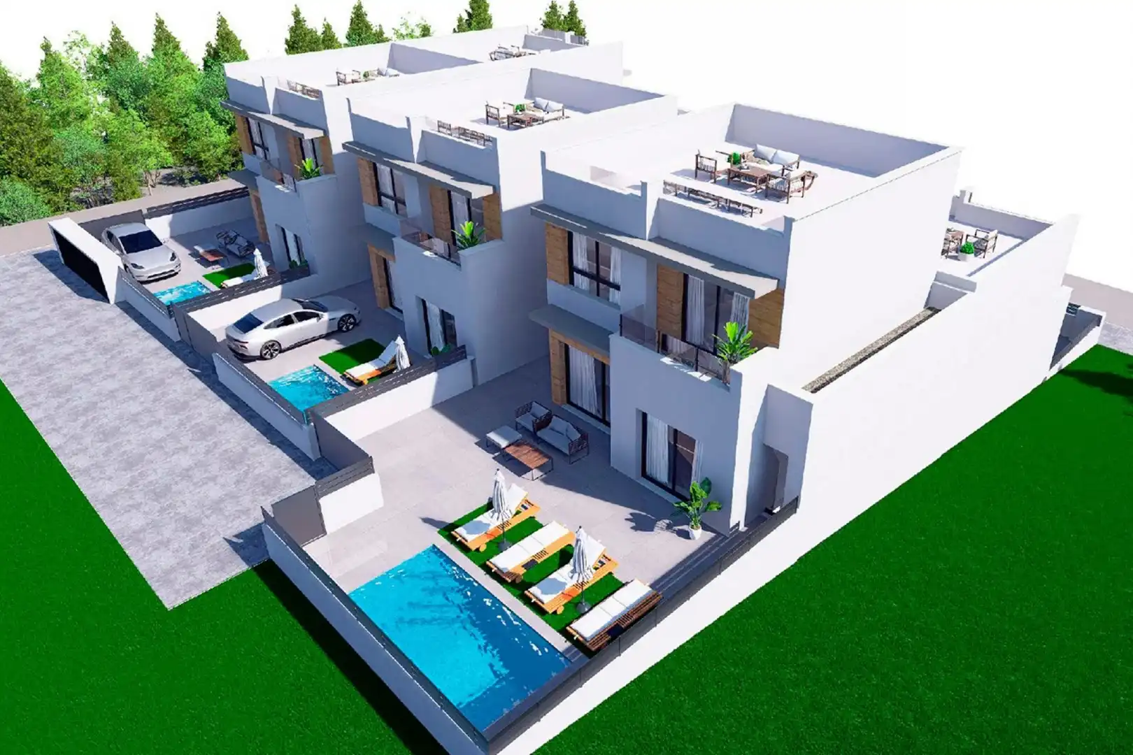 Vista exterior de Casa o xalet en venda en Benijófar amb Aire condicionat, Calefacció i Jardí privat