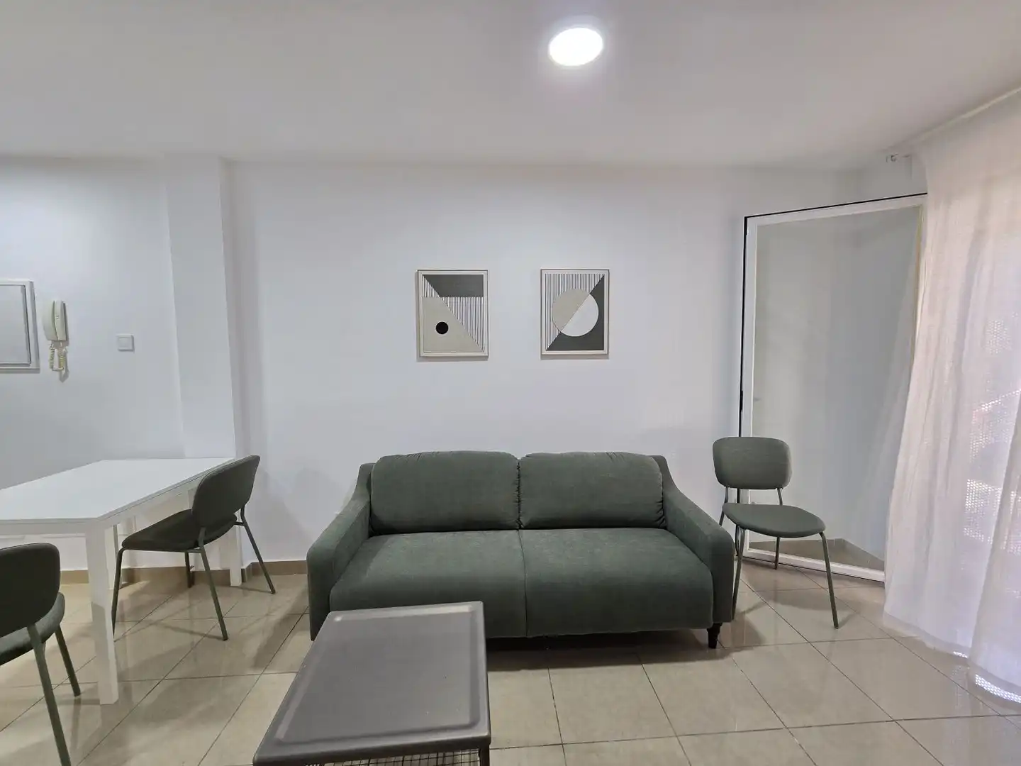 Living room of Flat for rent in Bailén - Miraflores