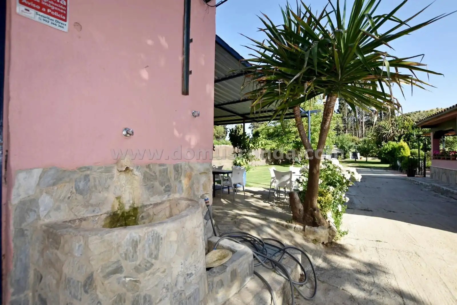Jardí de Finca rústica en venda en Ronda amb Aire condicionat, Jardí privat i Terrassa